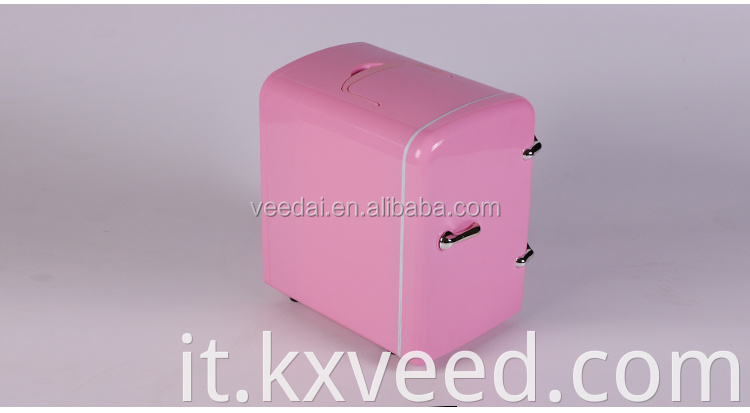 Ecc4 estate no freon mini frigorifero rosa